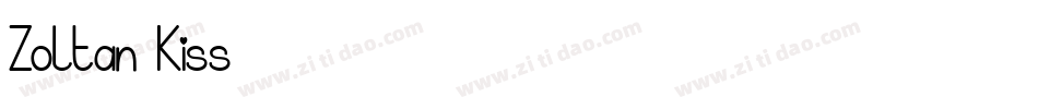 Zoltan Kiss字体转换
